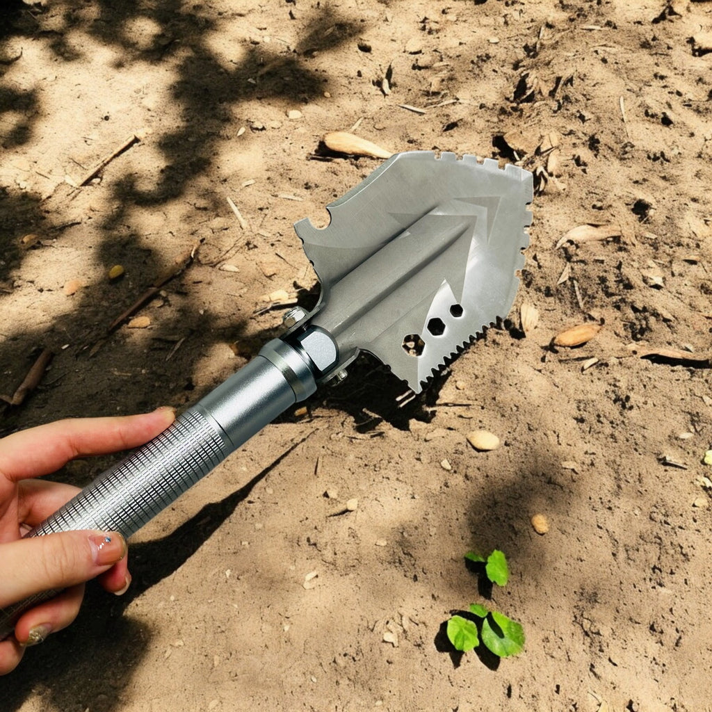 ATISEN Heavy-Duty Survival Shovel