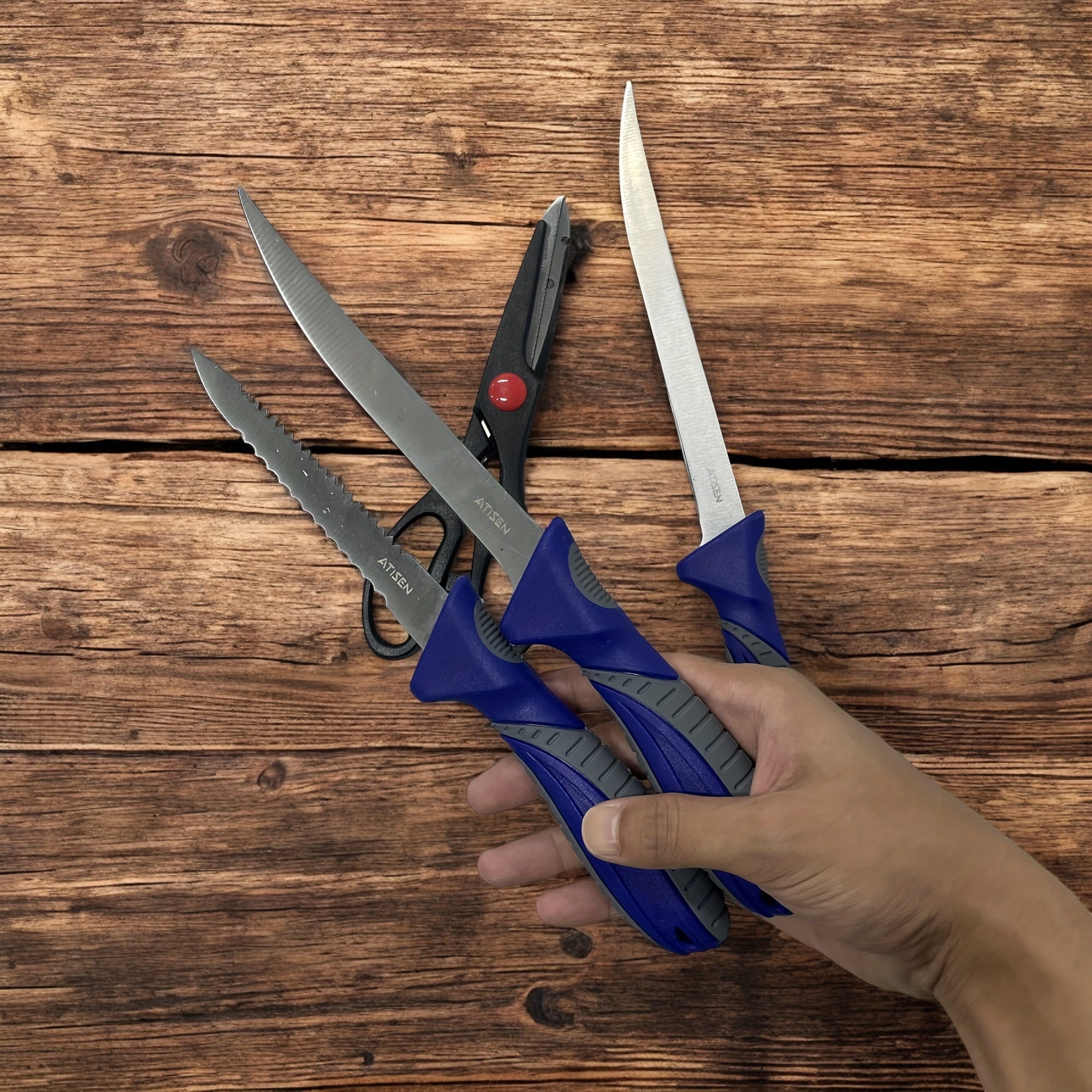 ATISEN 7-Piece Fish Fillet Knife Set - view 3