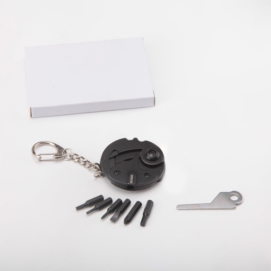 Mini EDC Multi-Tool Knife 7-in-1 Keychain for Home Repair & Outdoor