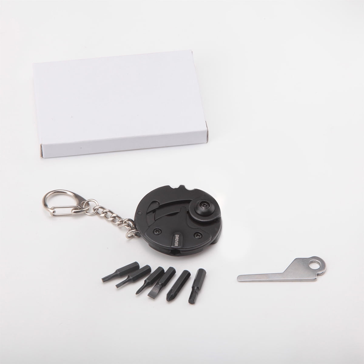 Mini EDC Multi-Tool Knife 7-in-1 Keychain for Home Repair & Outdoor