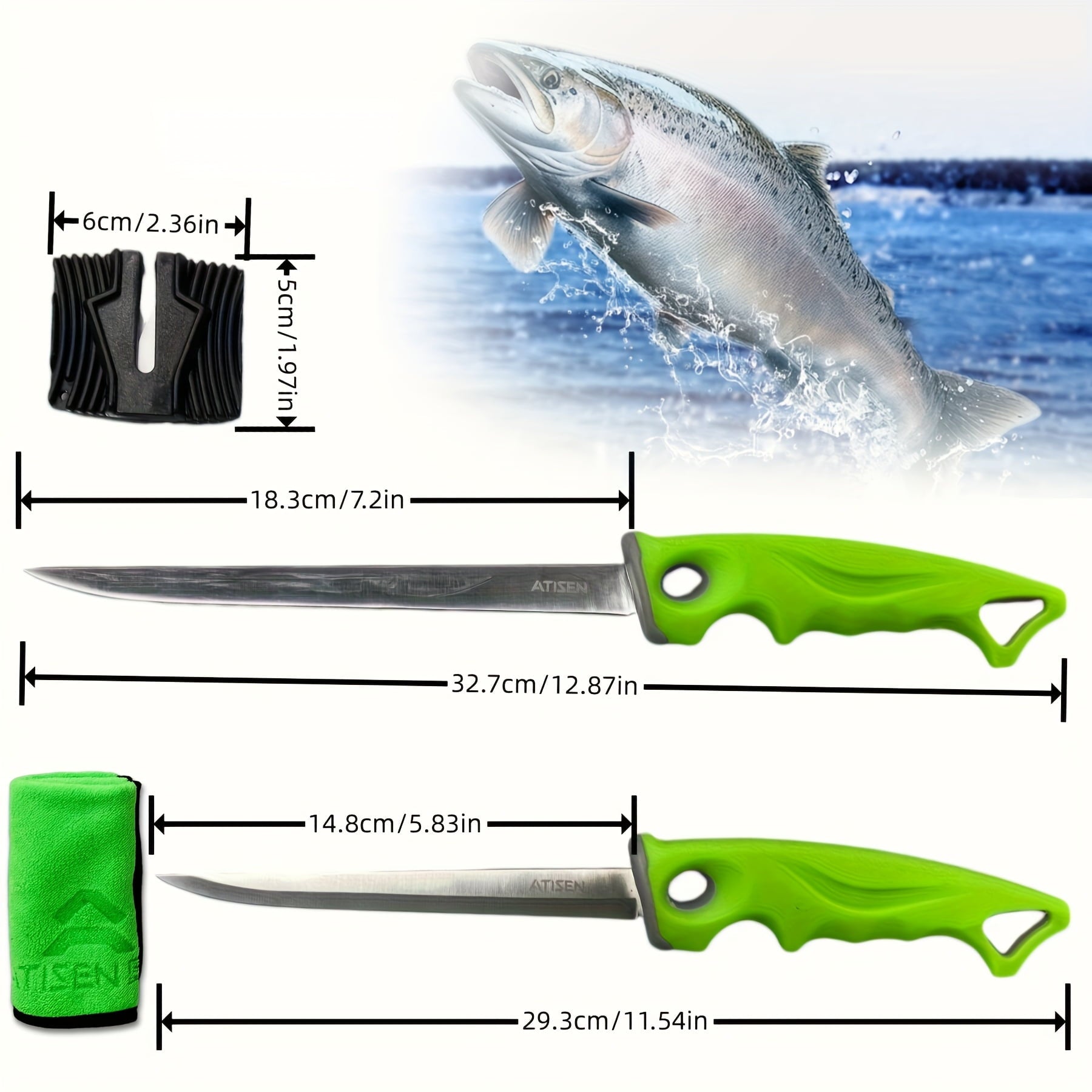 ATISEN Fishing Fillet Knife Set - view 3