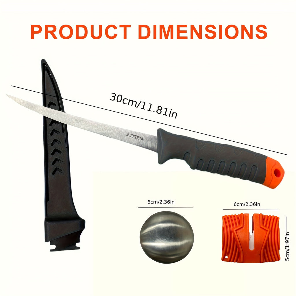 ATISEN 3-Piece Fish Knife Set - view 4