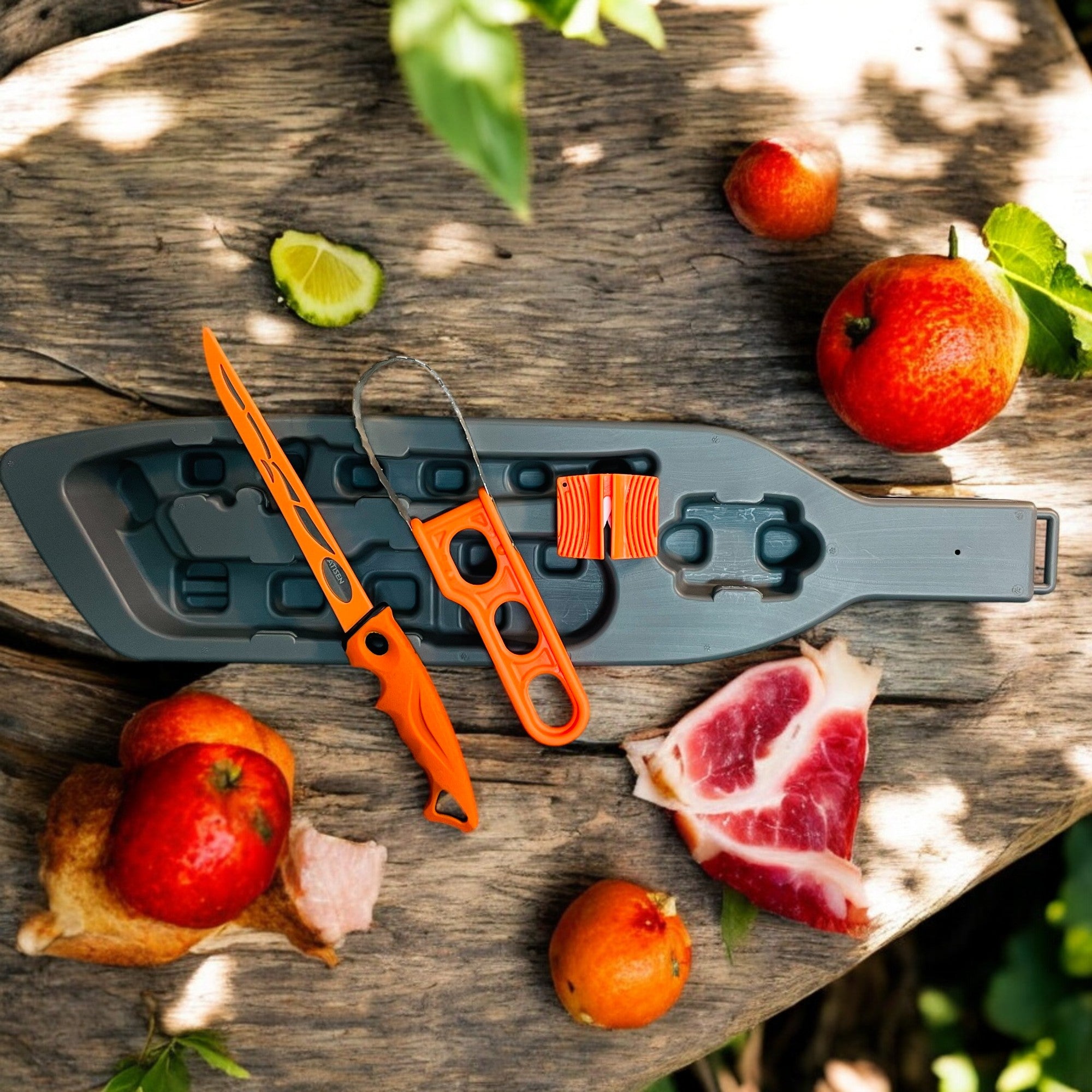 ATISEN 4-Piece Fillet Knife and Cutting Board Set - view 4