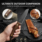 ATISEN Fixed Blade Hunting Knife - view 6