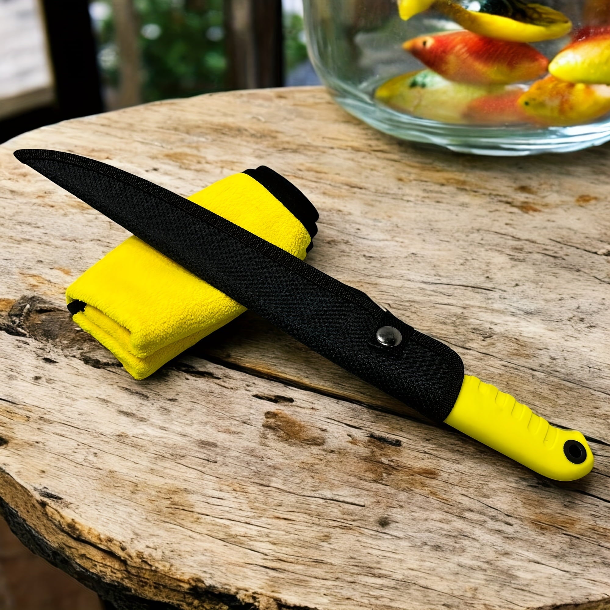 ATISEN 3-Piece Yellow Knife Set - view 2