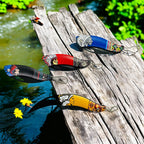 ATISEN 4-Pack 3D Embossed Folding Knives - view 5