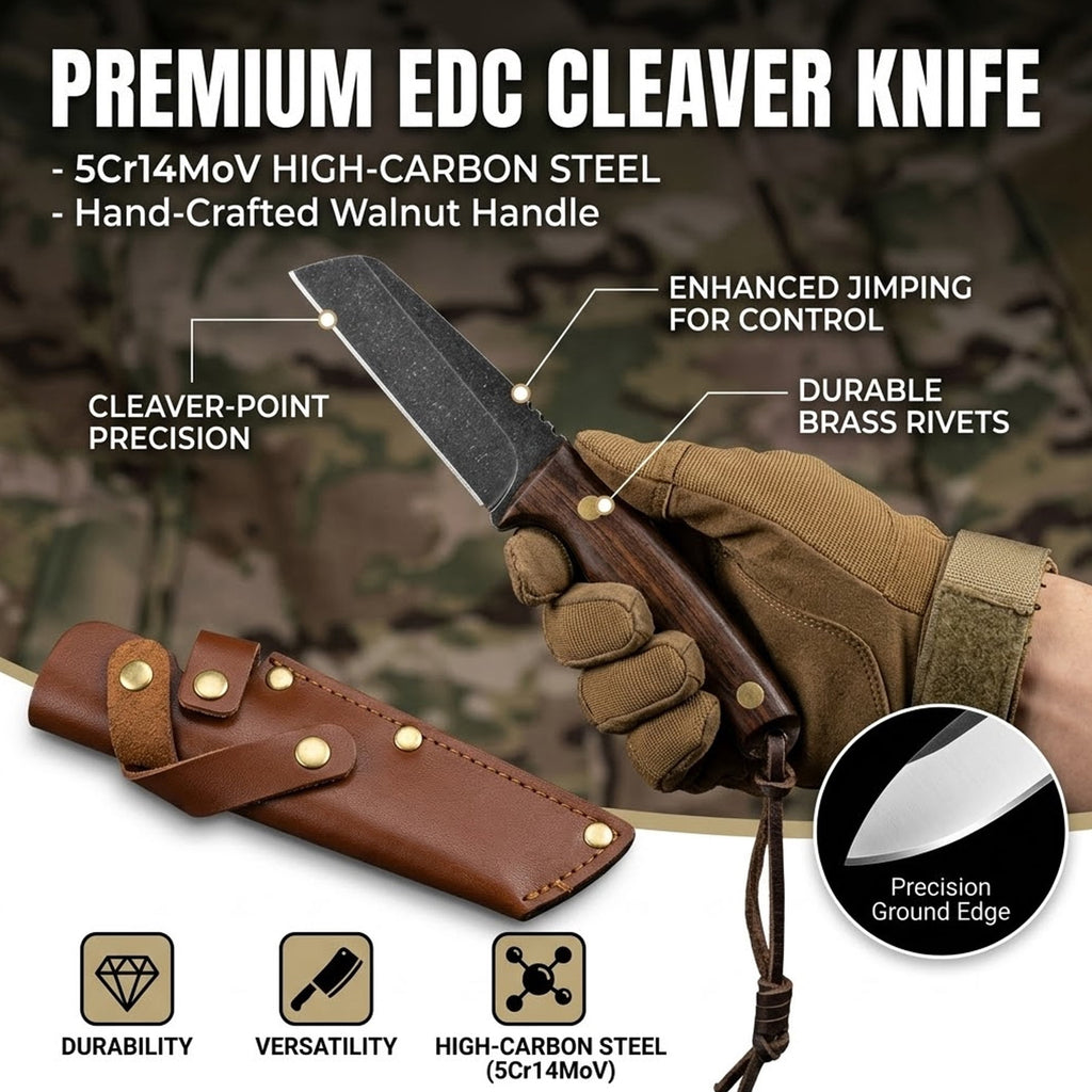ATISEN Fixed Blade Hunting Knife - view 3
