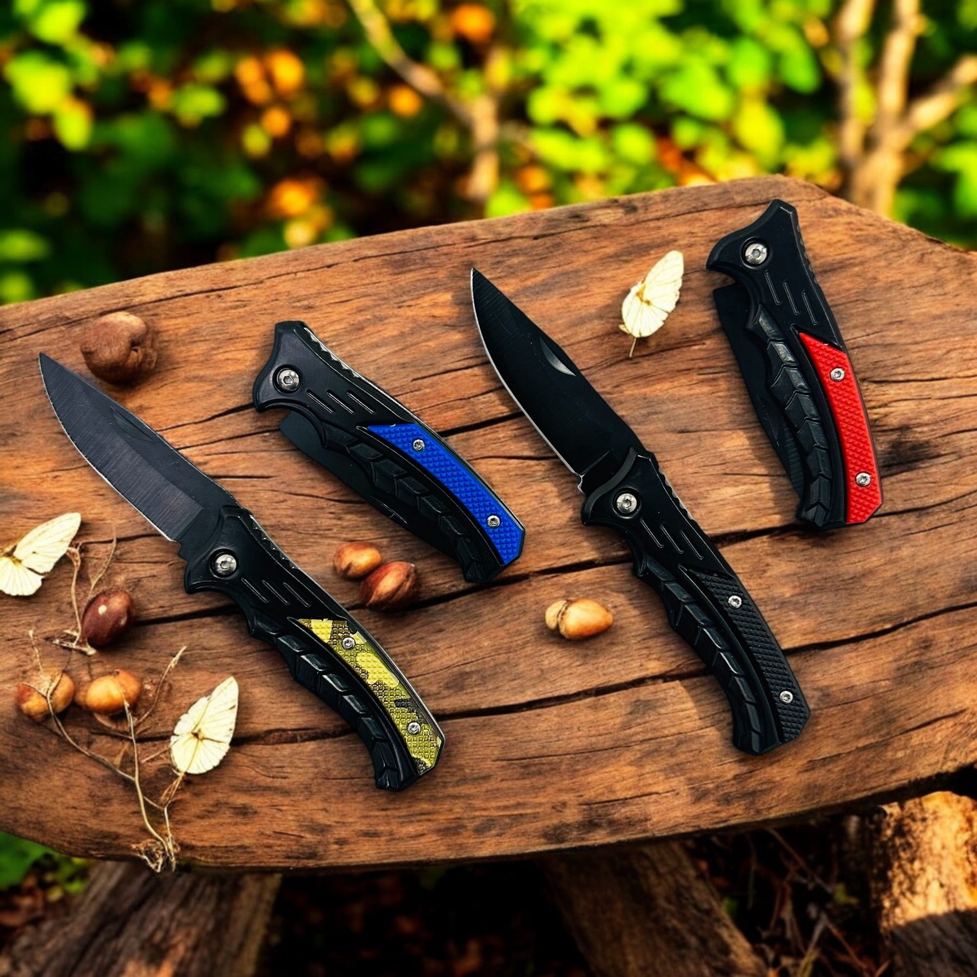 ATISEN 4-Pack Snakeskin Folding Knives - view 10