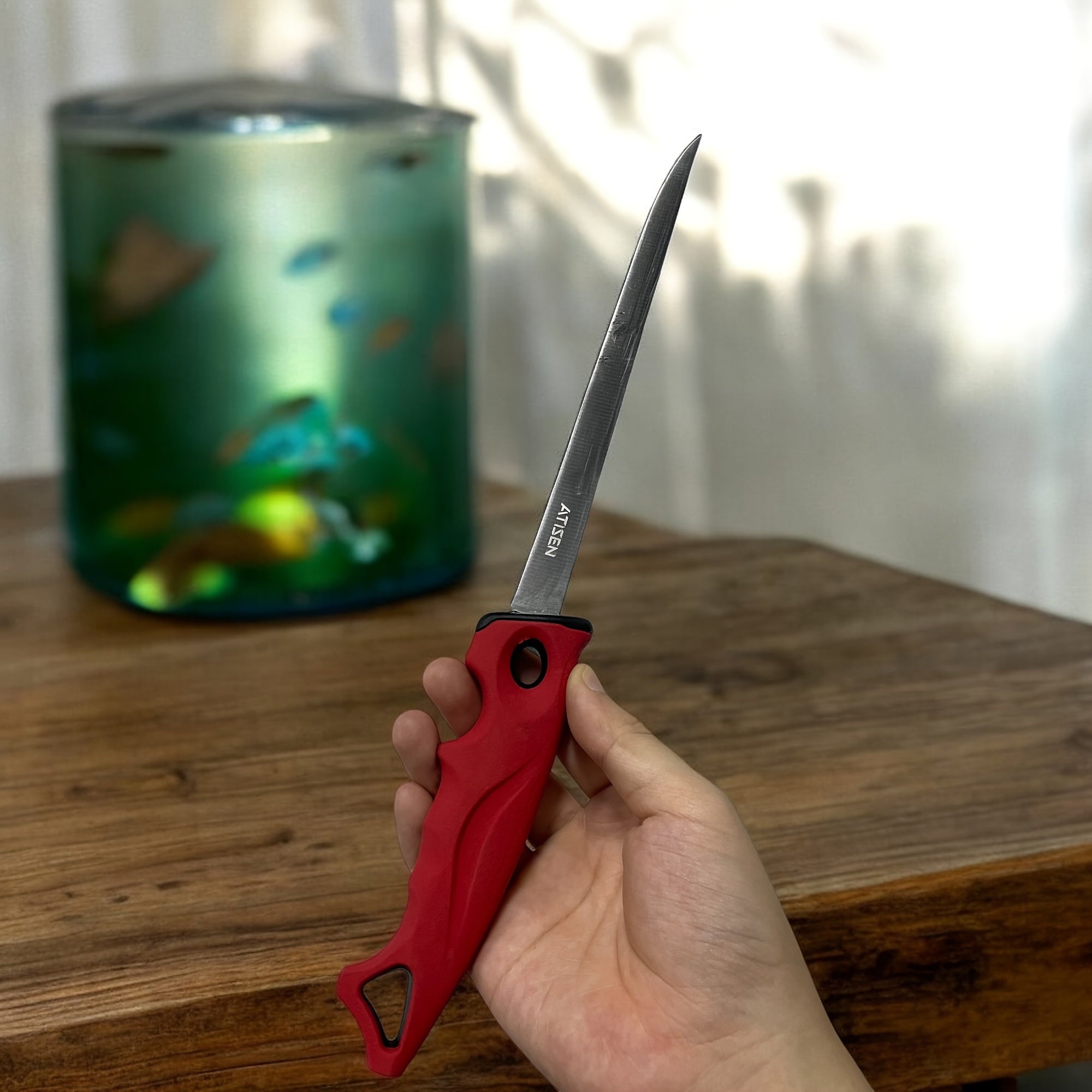 ATISEN 3-Piece Narrow Blade Knife Set - view 4