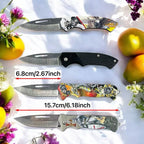 ATISEN Set of 4 3D Folding Knives - view 3