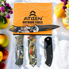 ATISEN Set of 4 3D Folding Knives - view 8