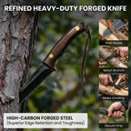 ATISEN Fixed Blade Hunting Knife - view 4