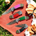 ATISEN 4-Piece Outdoor Folding Pocket Knife Set - view 4