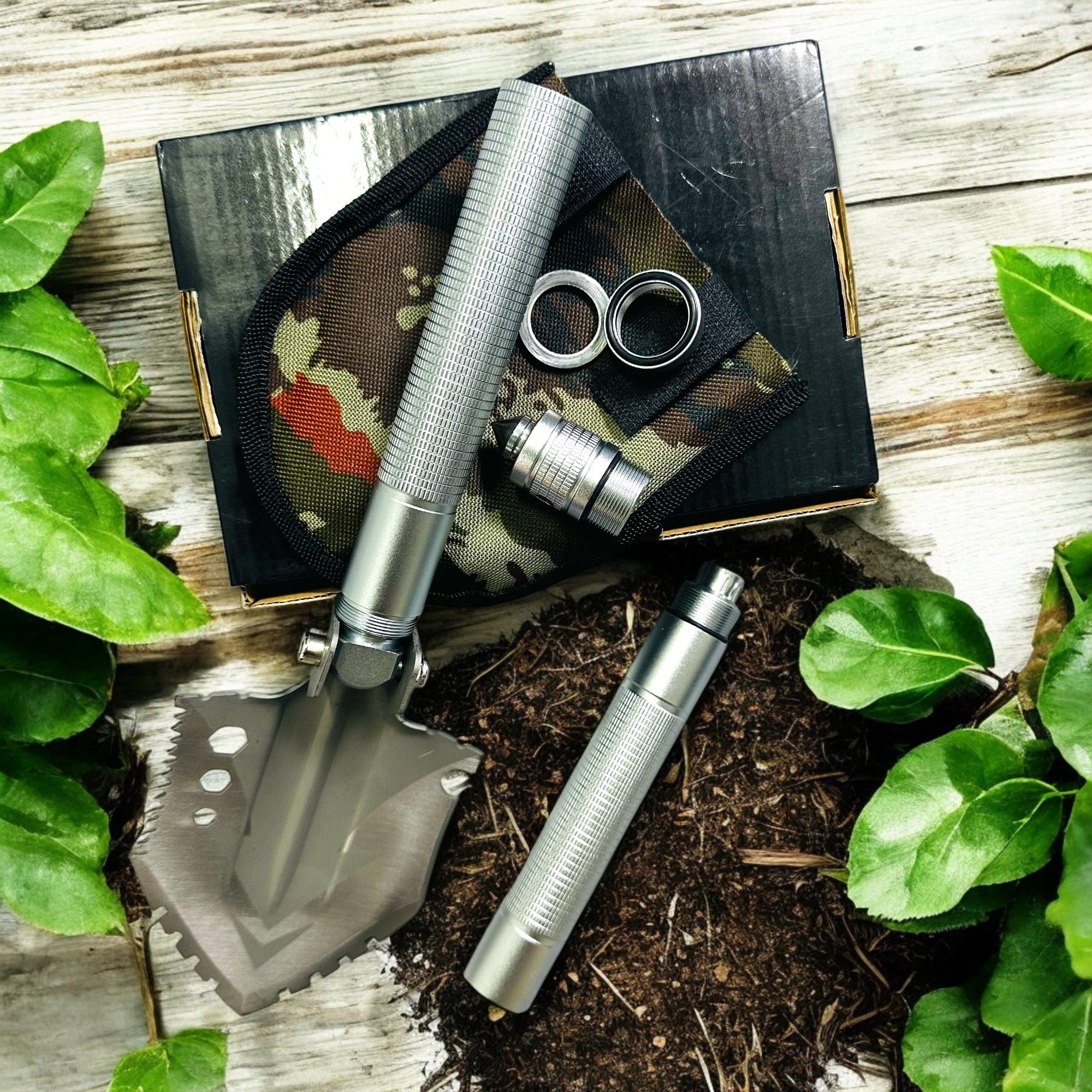 ATISEN Military Survival Shovel - view 3