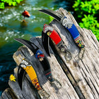 ATISEN 4-Pack 3D Embossed Folding Knives - view 2