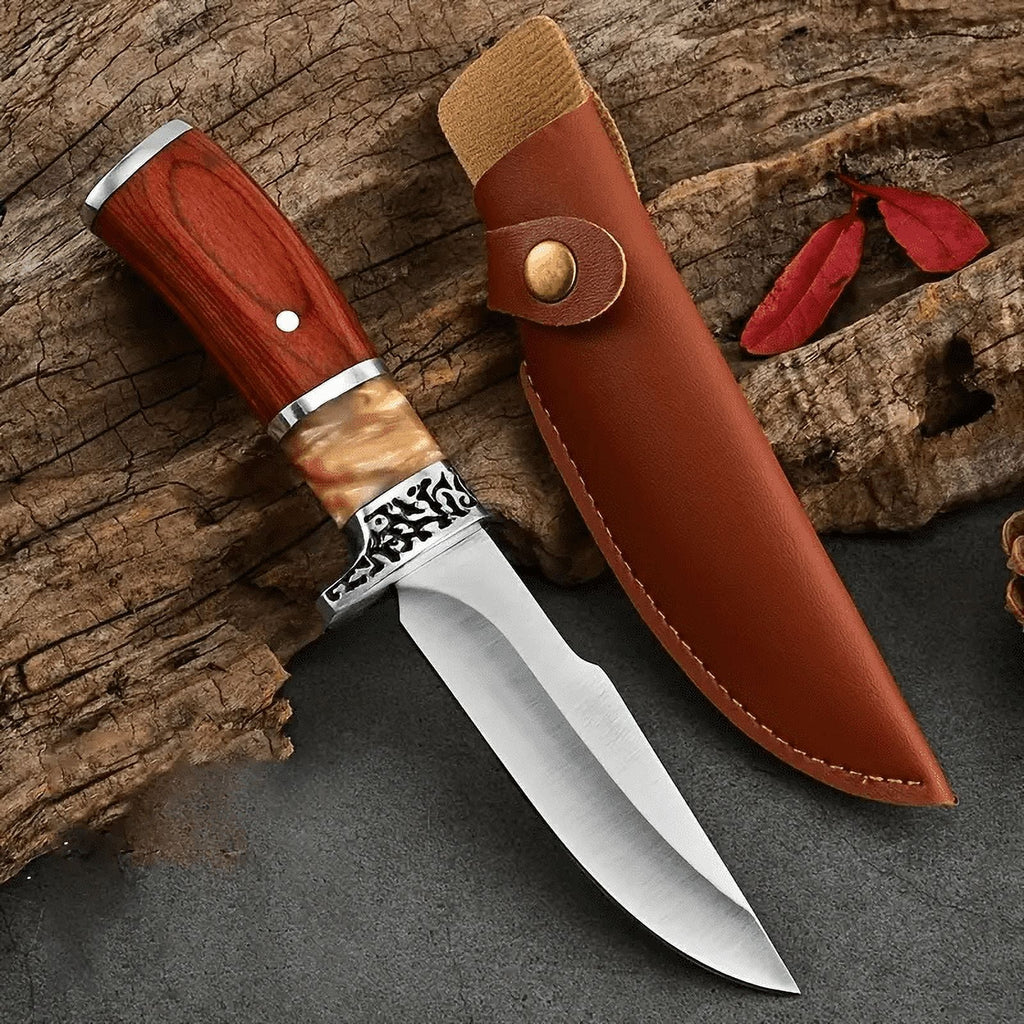 ATISEN Portable Handheld Meat Cleaver, Stainless Steel Blade, Ergonomic & Lightweight Design, Ideal for Camping, Kitchen, Chopping Meat, Slicing Fruit & Vegetables