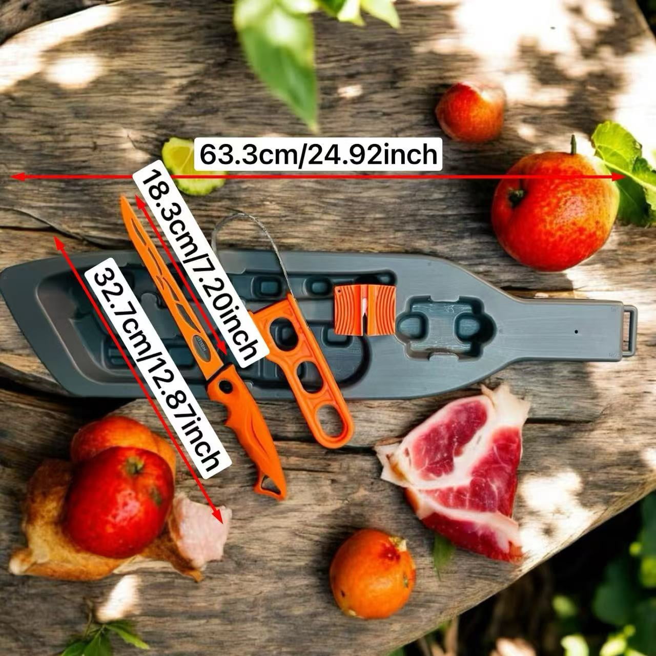 ATISEN 4-Piece Fillet Knife and Cutting Board Set - view 2
