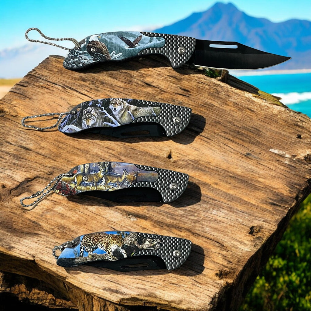 ATISEN 4-Piece Folding Pocket Knife Set - view 5