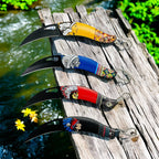 ATISEN 4-Pack 3D Embossed Folding Knives - view 10