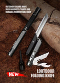 Atisen EDC folding pocket knife with anti-slip G10 handle. Bulk outdoor daily carry tools serving UK market.