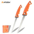 Atisen mixed fishing tools and knife display bucket. Bulk promotional outdoor gifts supplier for Chile.