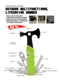 Atisen multi-purpose stainless steel camping hatchet. Bulk outdoor chopping tools manufacturer serving UK market.