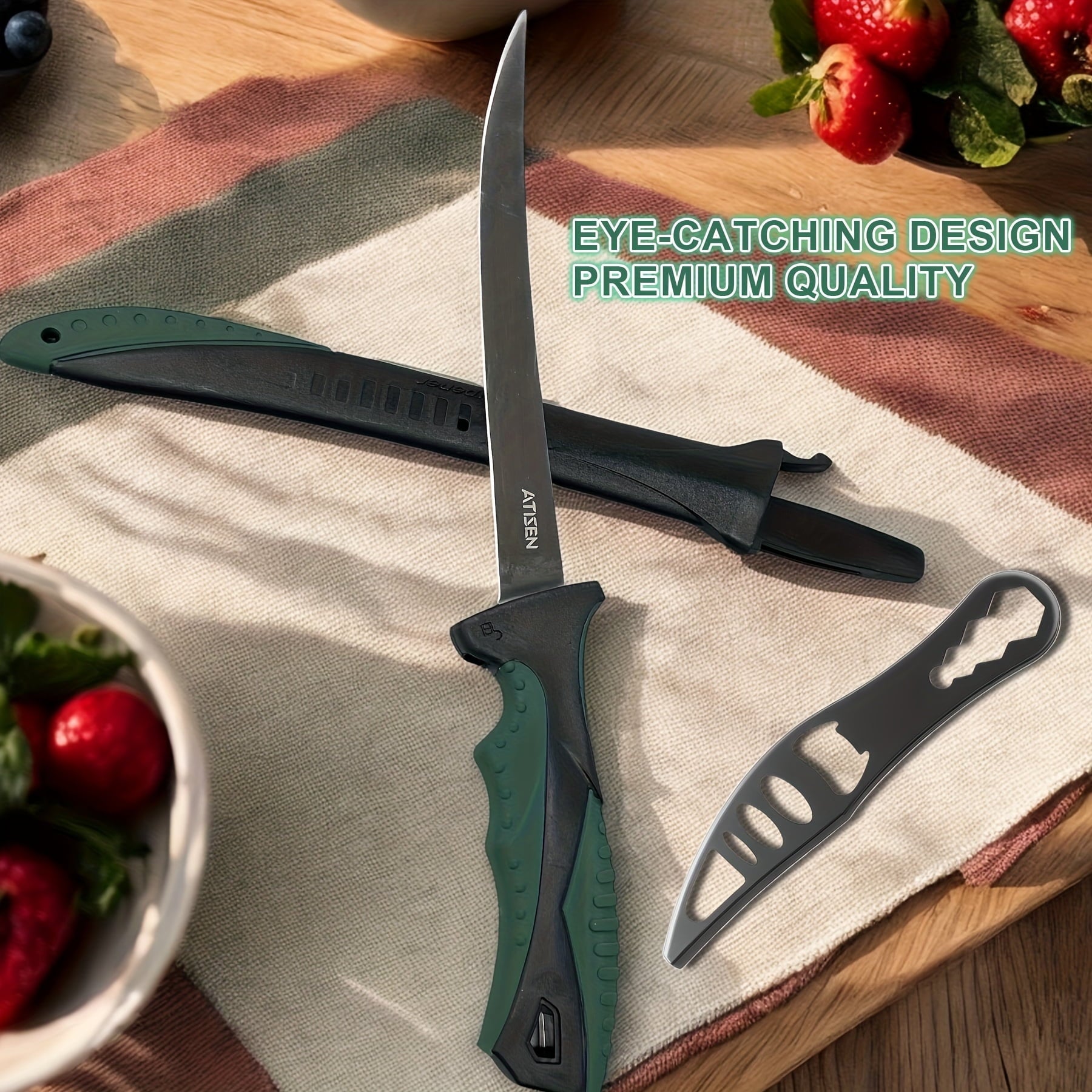 ATISEN 3-Piece Fishing Knife Set - view 5