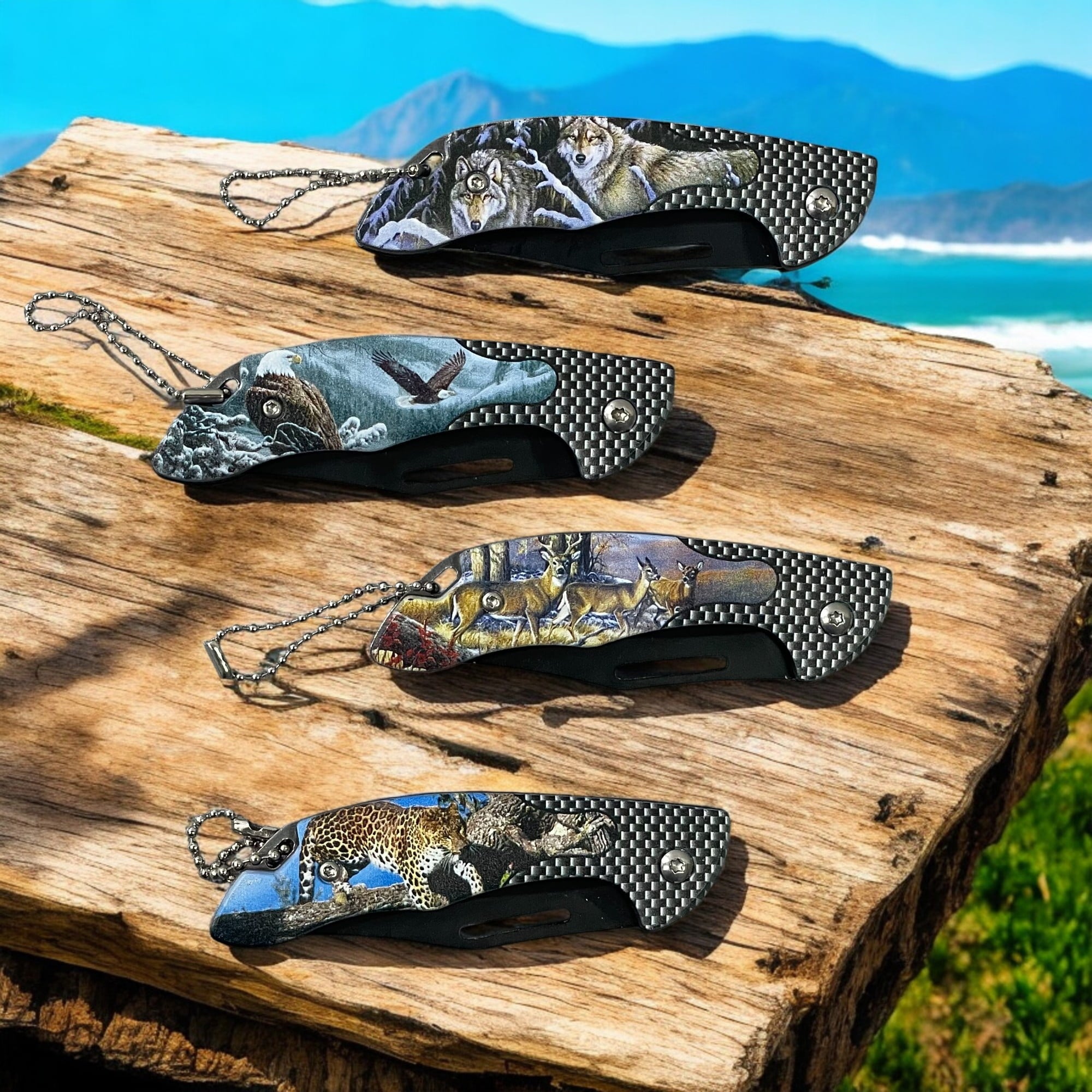 ATISEN 4-Piece Folding Pocket Knife Set - view 6
