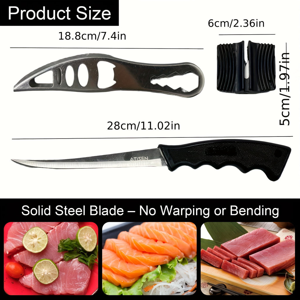 ATISEN 4-Pack Football-Themed Folding Knife Set - view 3
