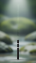 Graphite Fishing Rod with Reinforced Backbone