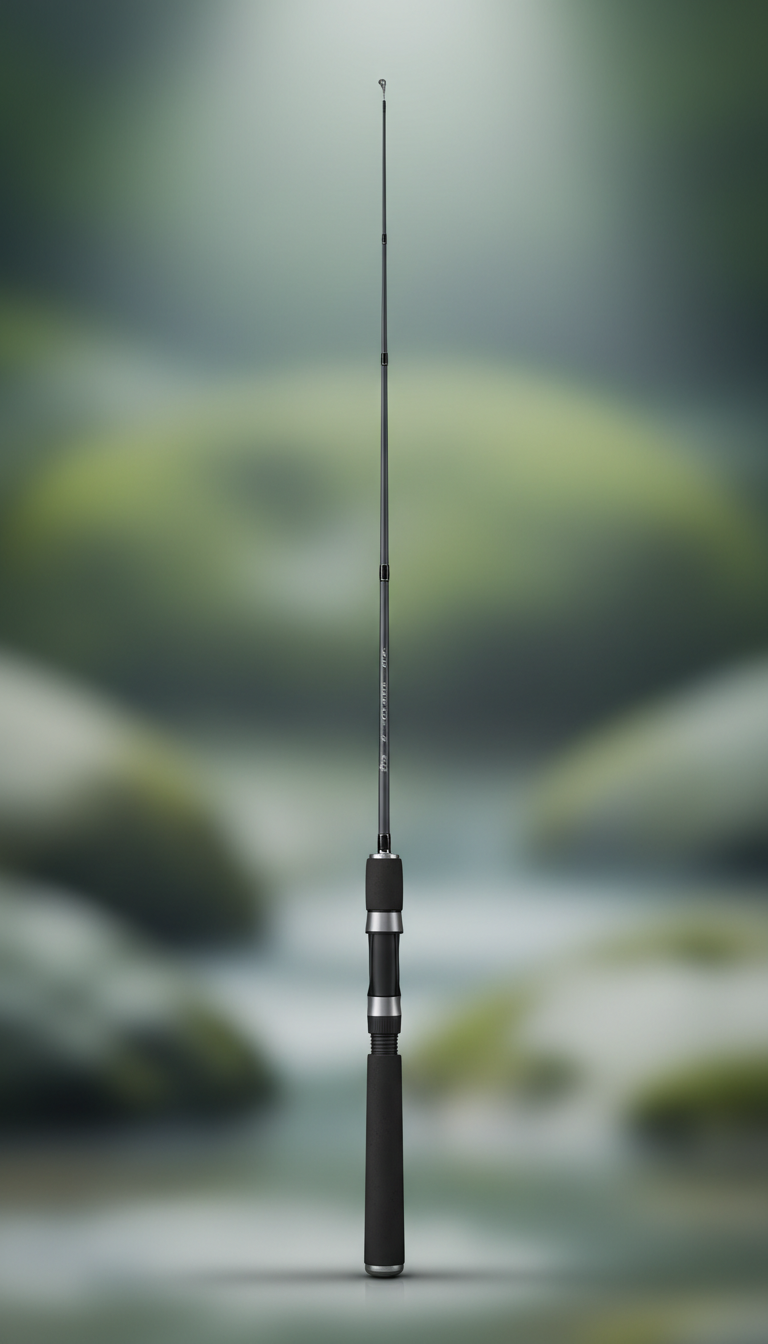 Graphite Fishing Rod with Reinforced Backbone