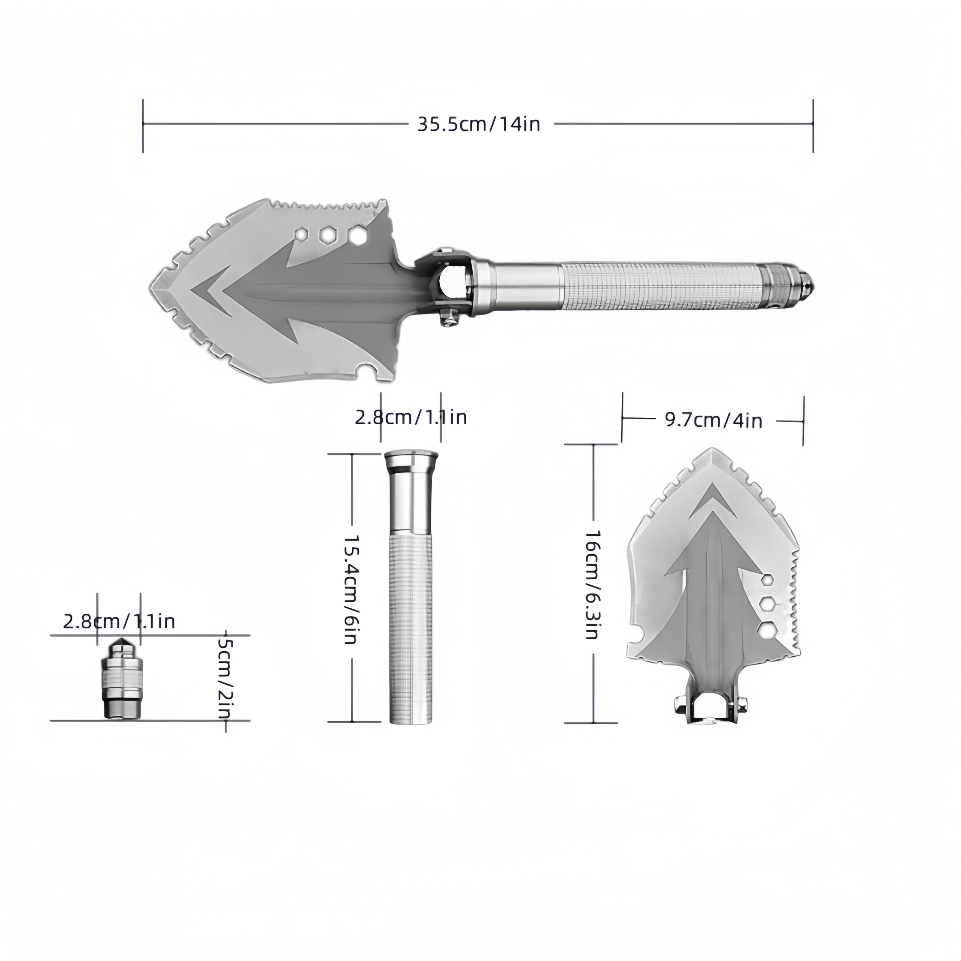 ATISEN Heavy-Duty Rescue Shovel - view 9