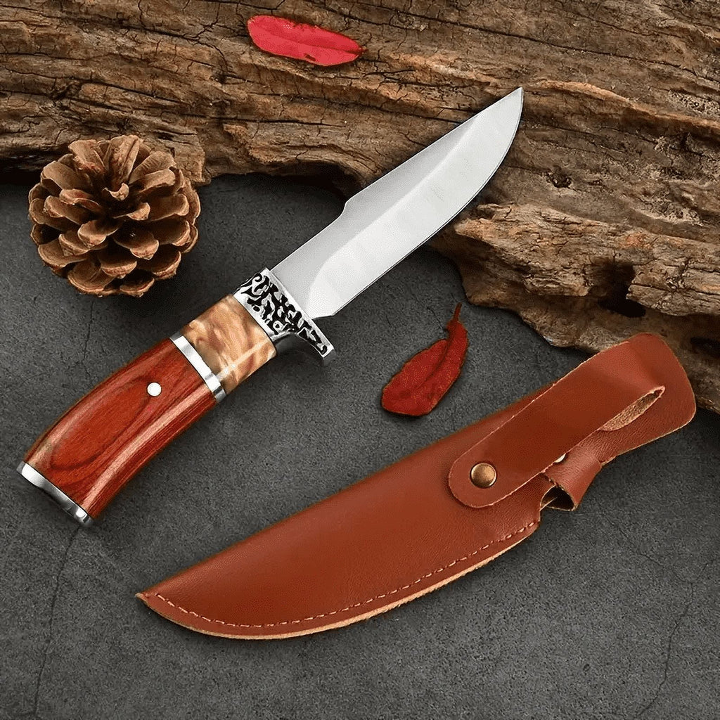 ATISEN Portable Handheld Meat Cleaver, Stainless Steel Blade, Ergonomic & Lightweight Design, Ideal for Camping, Kitchen, Chopping Meat, Slicing Fruit & Vegetables