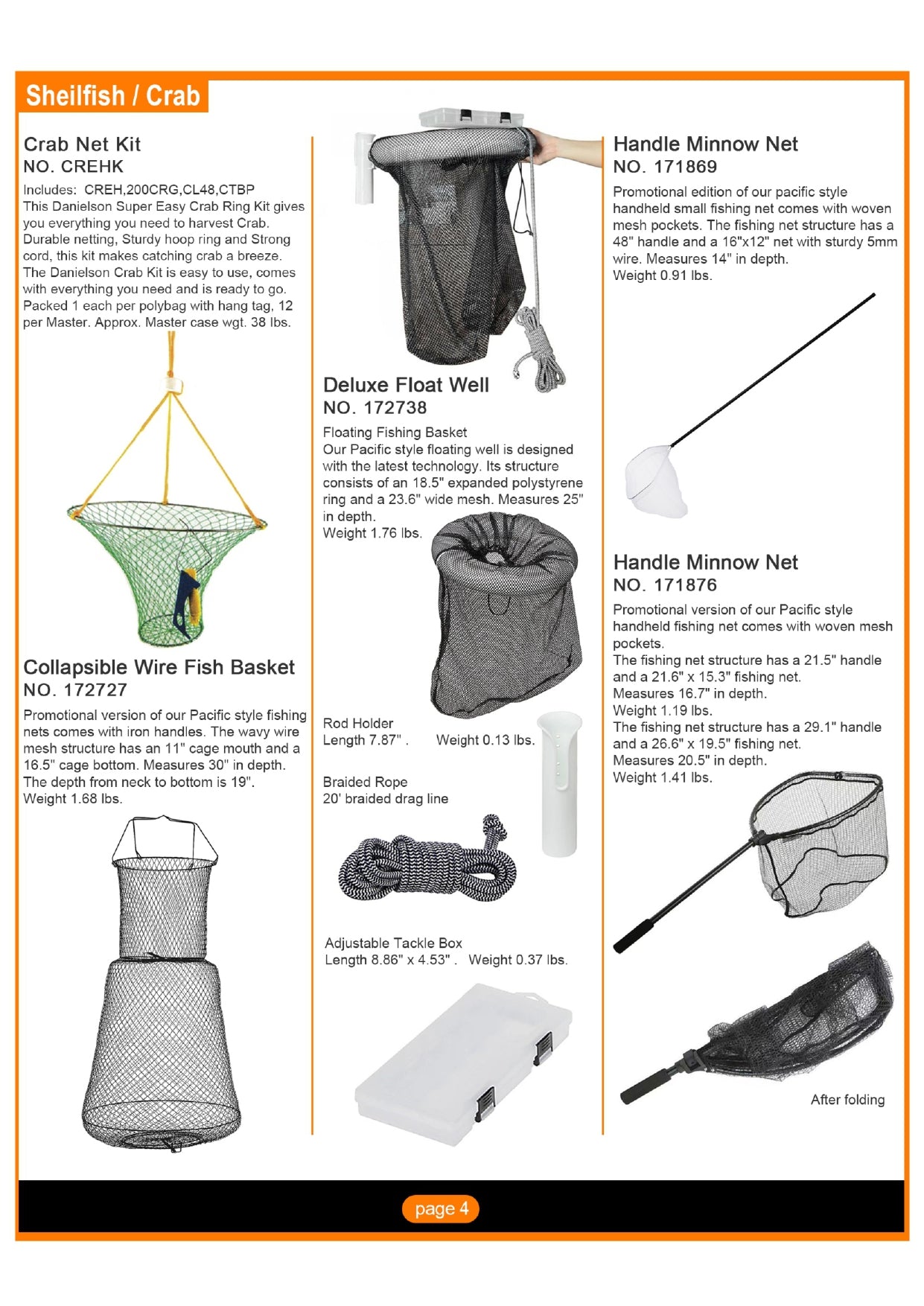 Atisen vinyl-coated rust-resistant crab trap for saltwater use. Factory direct commercial fishing gear for Canadian retailers.