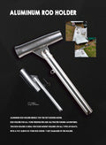 Atisen heavy-duty aluminum fish catcher and grabber tool. Global wholesale supplier for professional fishing equipment.