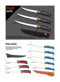Atisen heavy-duty fish processing knife for saltwater catches. B2B fishing equipment supplier for New Zealand.