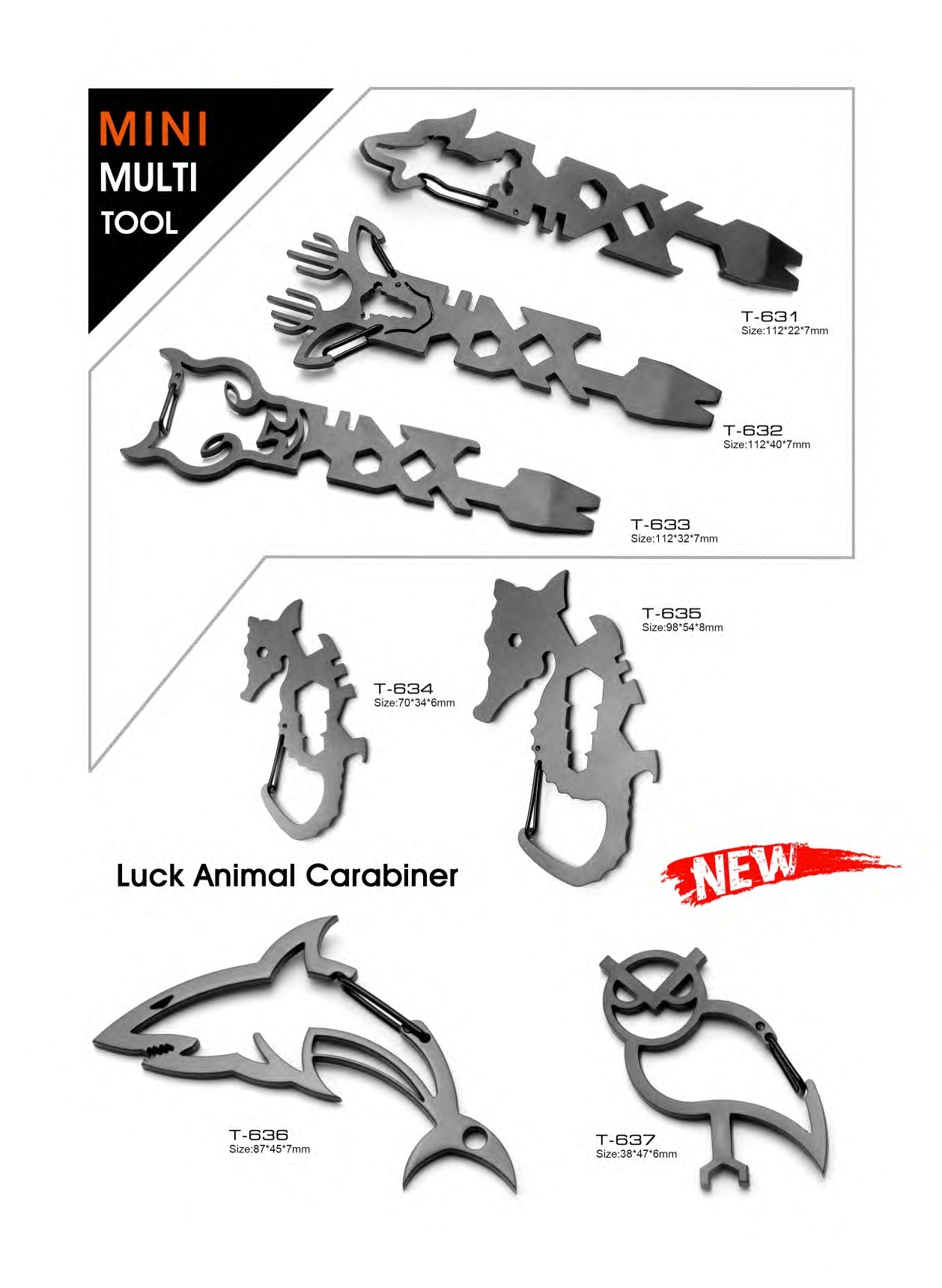 Atisen heavy-duty tactical carabiner hook for hiking and camping. B2B outdoor equipment supplier for Australian retailers.