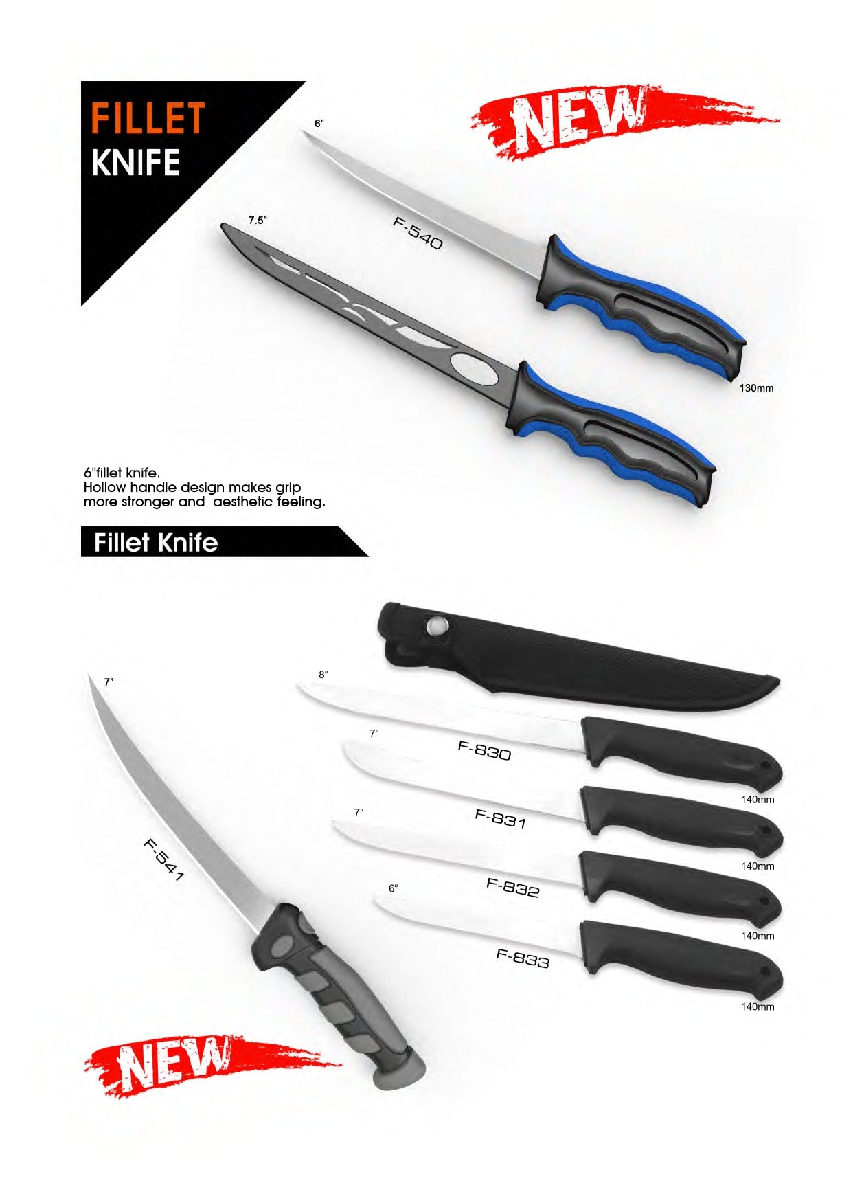 Atisen folding gutting fishing knife with serrated back and safety lock. OEM custom fishing knife factory for USA Amazon sellers.
