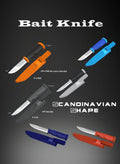 Atisen gut hook fishing knife with non-slip grip. OEM custom outdoor and fishing tackle factory serving Canada.