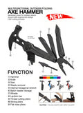 Atisen heavy-duty climbing carabiner multitool. OEM tactical accessories manufacturer for Argentina.