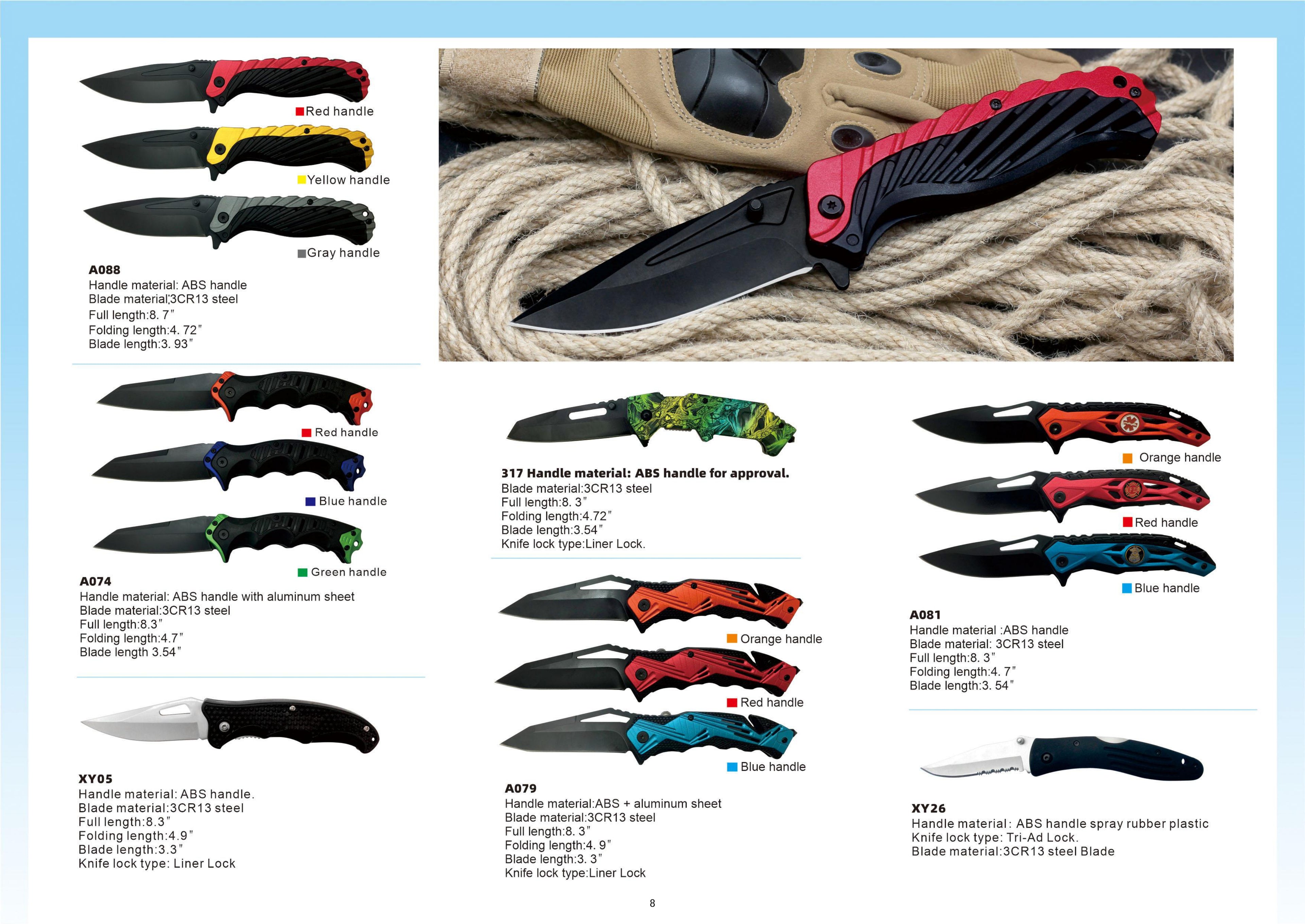 Atisen spring-assisted rapid deployment folding knife. OEM tactical pocket knife manufacturer for Argentina.