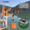 Atisen comprehensive fishing tackle and knife kit. Bulk promotional outdoor gifts supplier for Chile.