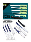 Atisen 6-inch flexible stainless steel fillet knife. Wholesale fishing tools supplier for USA distributors.