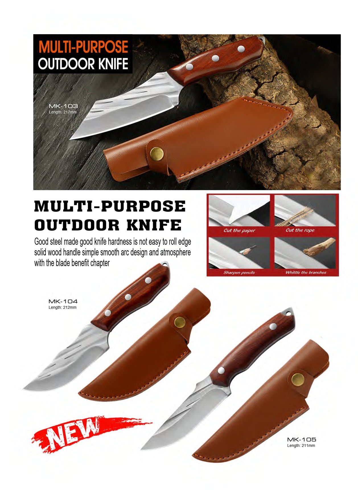 Atisen multifunctional Swiss style pocket knife. Wholesale camping accessories for New Zealand market.