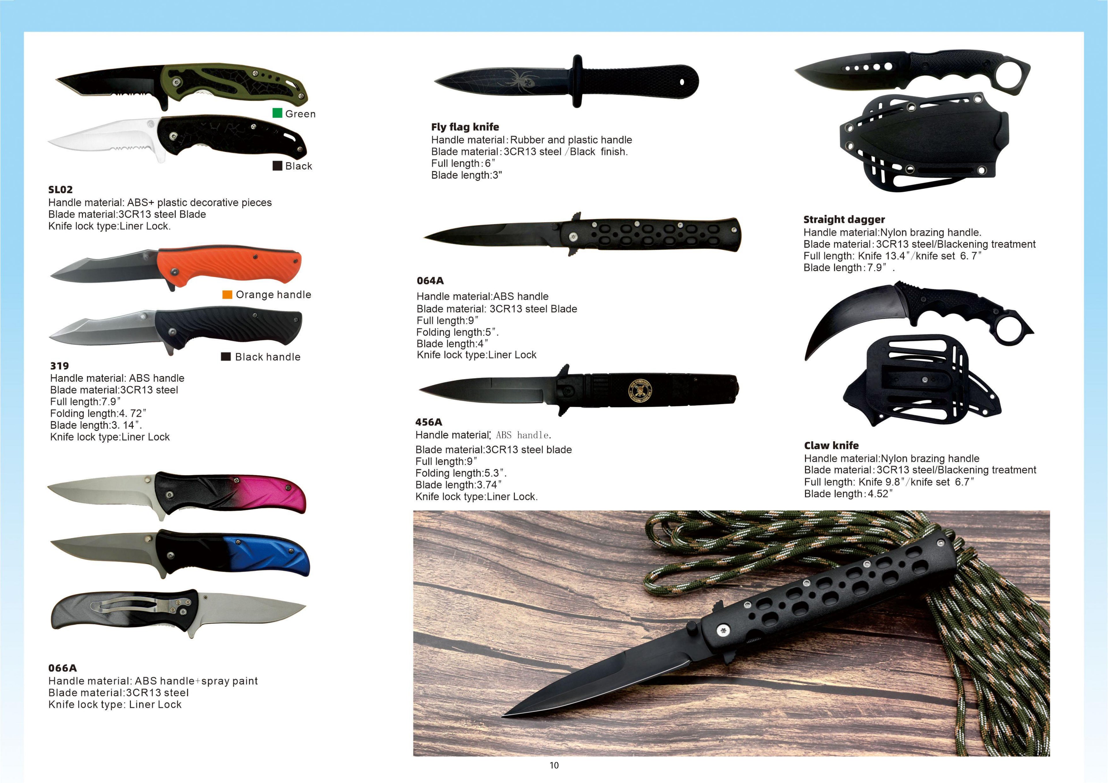 Atisen outdoor survival folding pocket knife. Wholesale camping accessories for USA Amazon sellers.