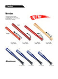 Atisen stainless steel fish lip gripper with built-in scale and tape measure. Wholesale fishing tools supplier for USA distributors.